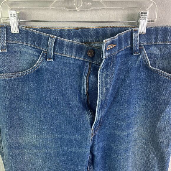 Vintage Levi’s 547 Orange Tab Action Jeans Mens 38 x 31 Blue Pants Medium Wash - Picture 5 of 12
